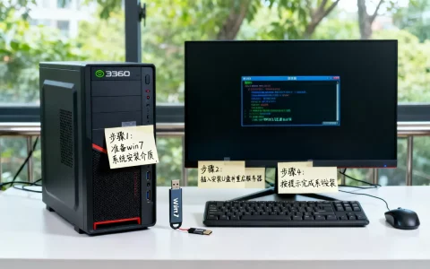 360服务器怎么安装win7系统，详细步骤是什么？