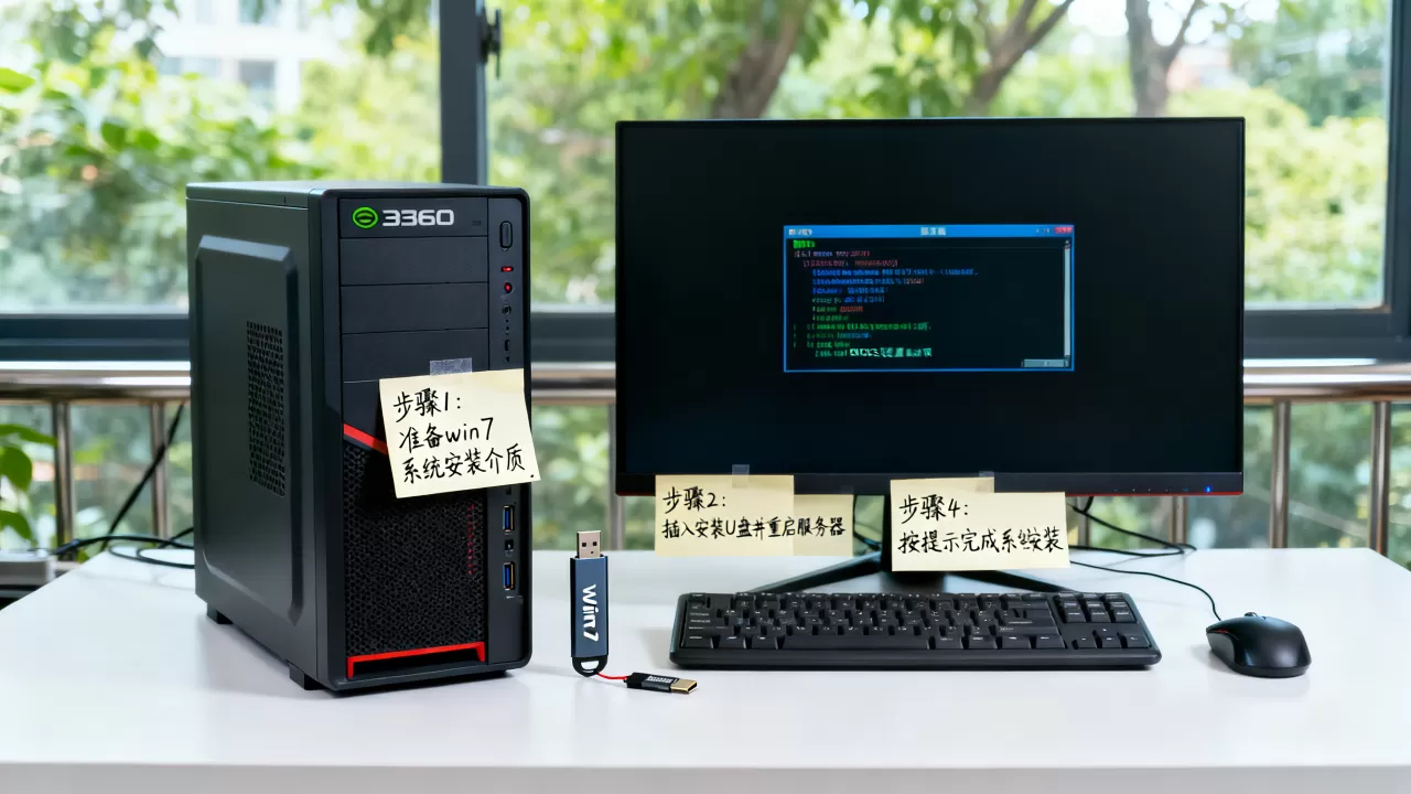 360服务器怎么安装win7系统,详细步骤是什么? 360服务器怎么安装win7系统,详细步骤是什么?
