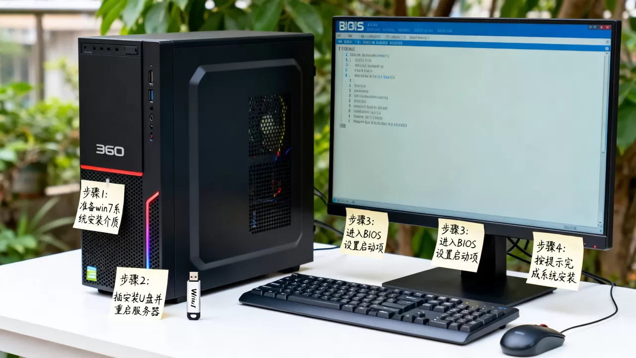 360服务器怎么安装win7系统,详细步骤是什么? 360服务器怎么安装win7系统,详细步骤是什么?