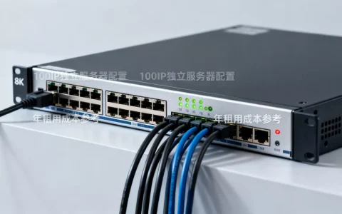 100个IP独立服务器多少钱，独立服务器租用多少钱一年？