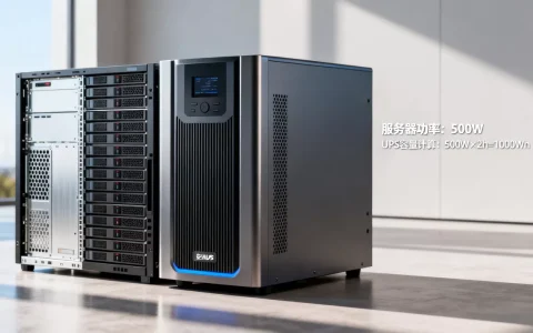 服务器2小时需要多大安第斯UPS？，容量怎么算？