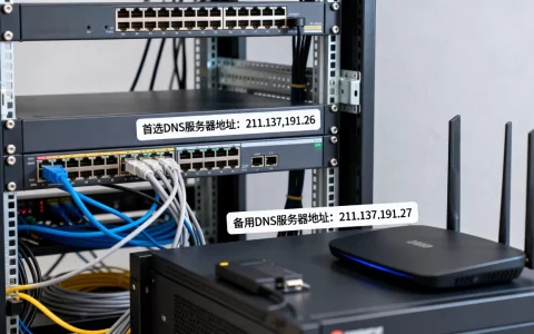 邯郸移动dns的服务器地址是多少？，首选和备用是什么？