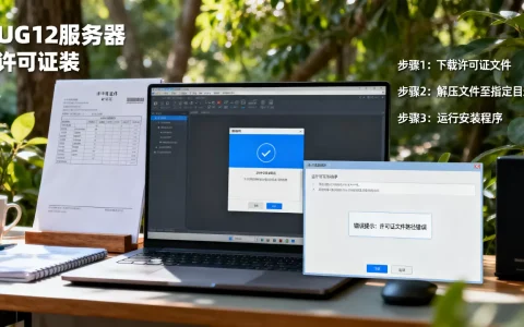 ug12服务器许可证怎么安装，安装时提示错误怎么办