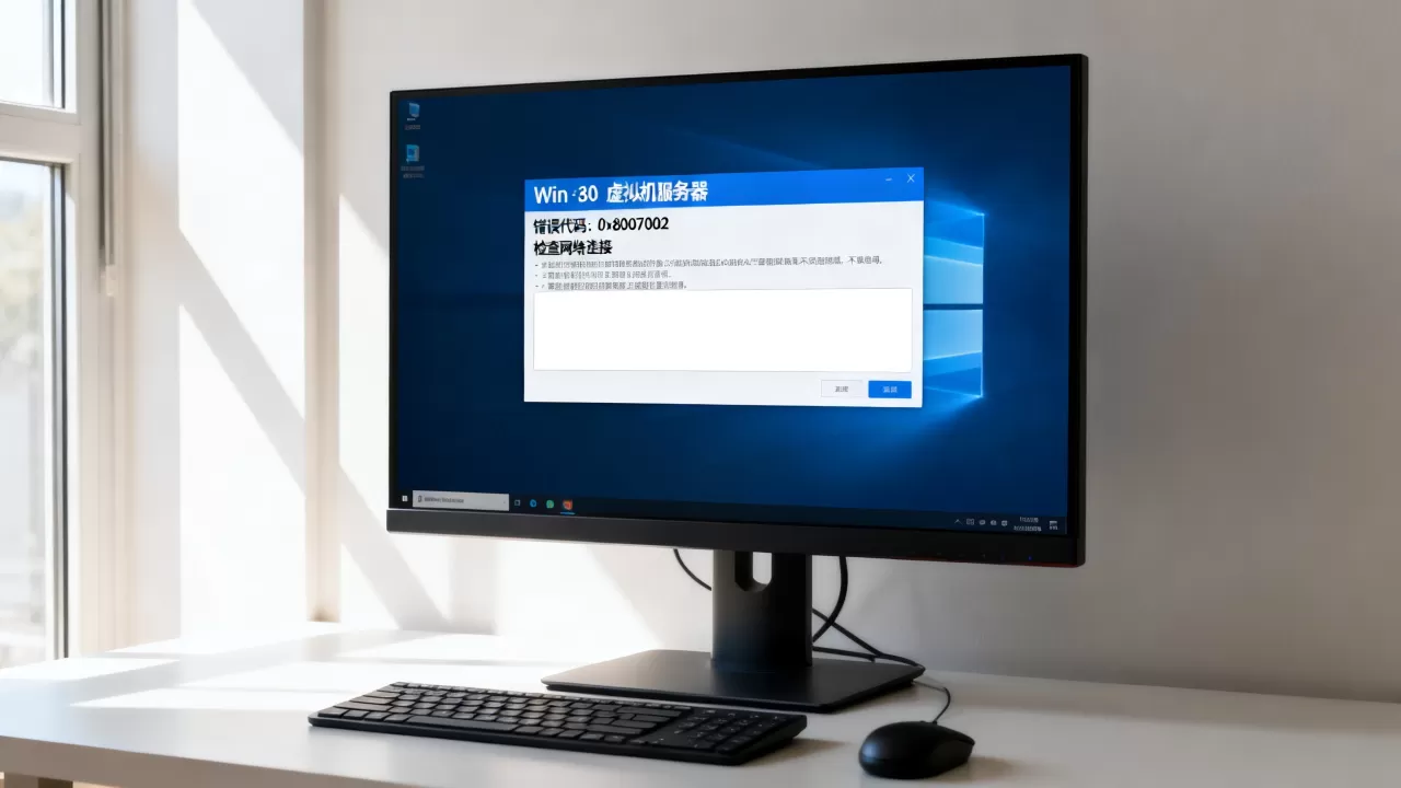 Win10虚拟机服务器错误怎么办,是什么原因造成的? Win10虚拟机服务器错误怎么办,是什么原因造成的?