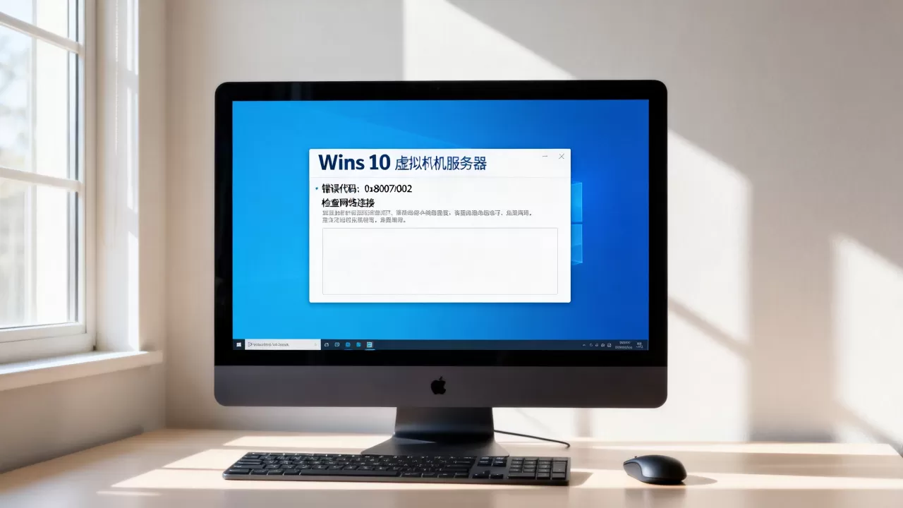 Win10虚拟机服务器错误怎么办,是什么原因造成的? Win10虚拟机服务器错误怎么办,是什么原因造成的?