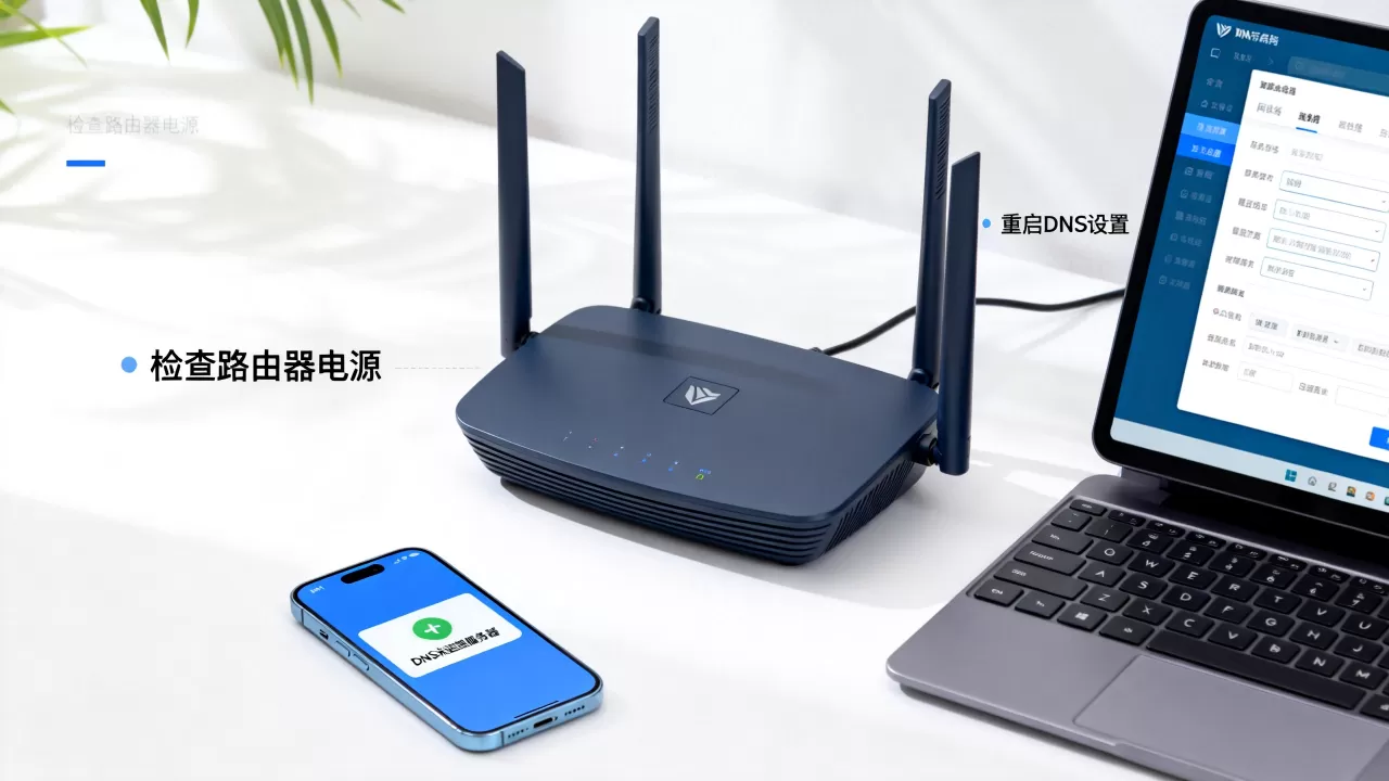 为什么wifi显示dns未连接服务器,怎么解决? 为什么wifi显示dns未连接服务器,怎么解决?