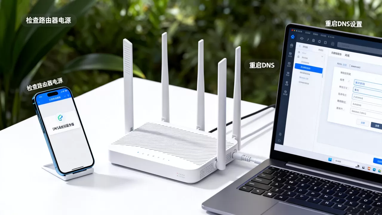为什么wifi显示dns未连接服务器,怎么解决? 为什么wifi显示dns未连接服务器,怎么解决?