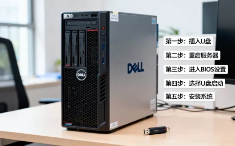 戴尔服务器R730怎么U盘做系统，步骤是什么？