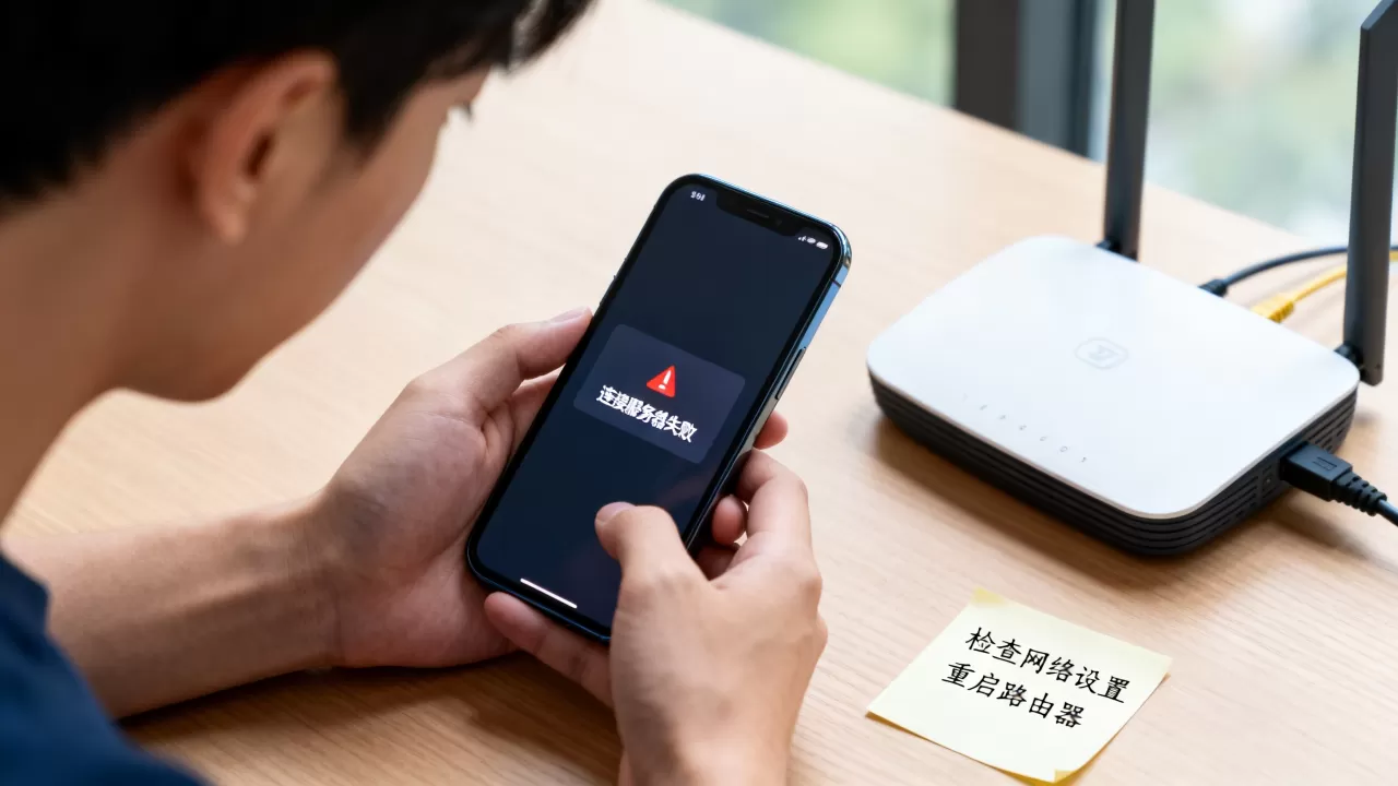 打开app连接服务器失败是怎么回事,网络异常怎么解决? 打开app连接服务器失败是怎么回事,网络异常怎么解决?