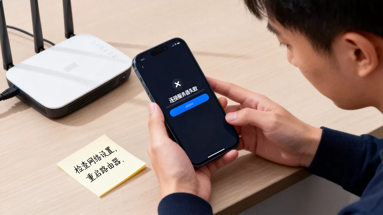打开app连接服务器失败是怎么回事,网络异常怎么解决? 打开app连接服务器失败是怎么回事,网络异常怎么解决?