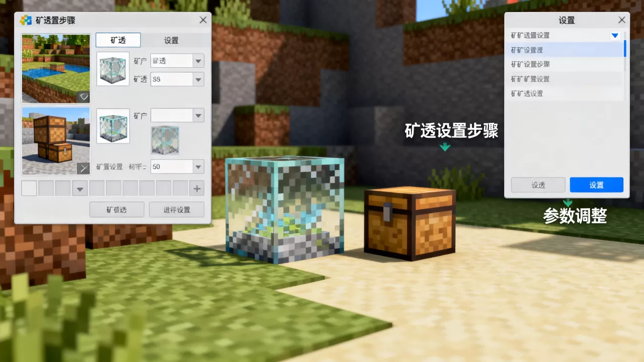 我的世界服务器矿透怎么改?,矿透怎么设置? 我的世界服务器矿透怎么改?,矿透怎么设置?