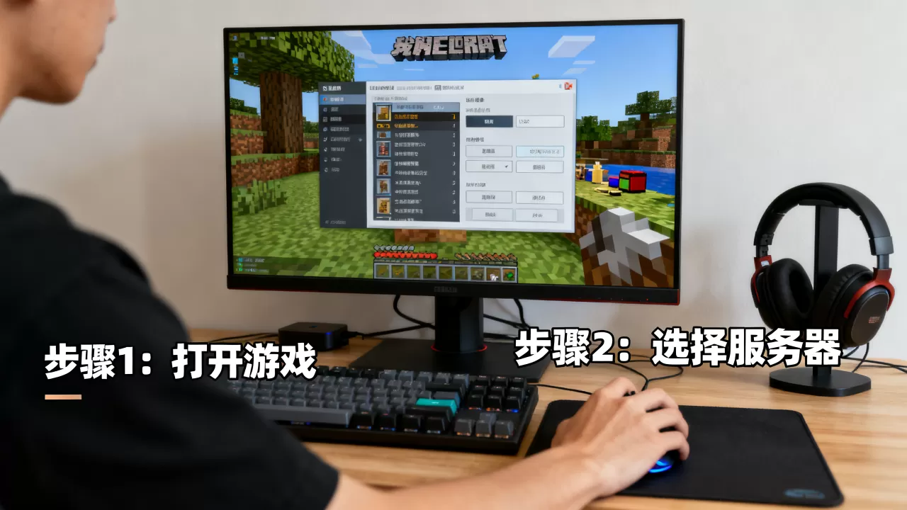 我的世界怎么和好友玩服务器里的游戏?,联机教程是什么 我的世界怎么和好友玩服务器里的游戏?,联机教程是什么
