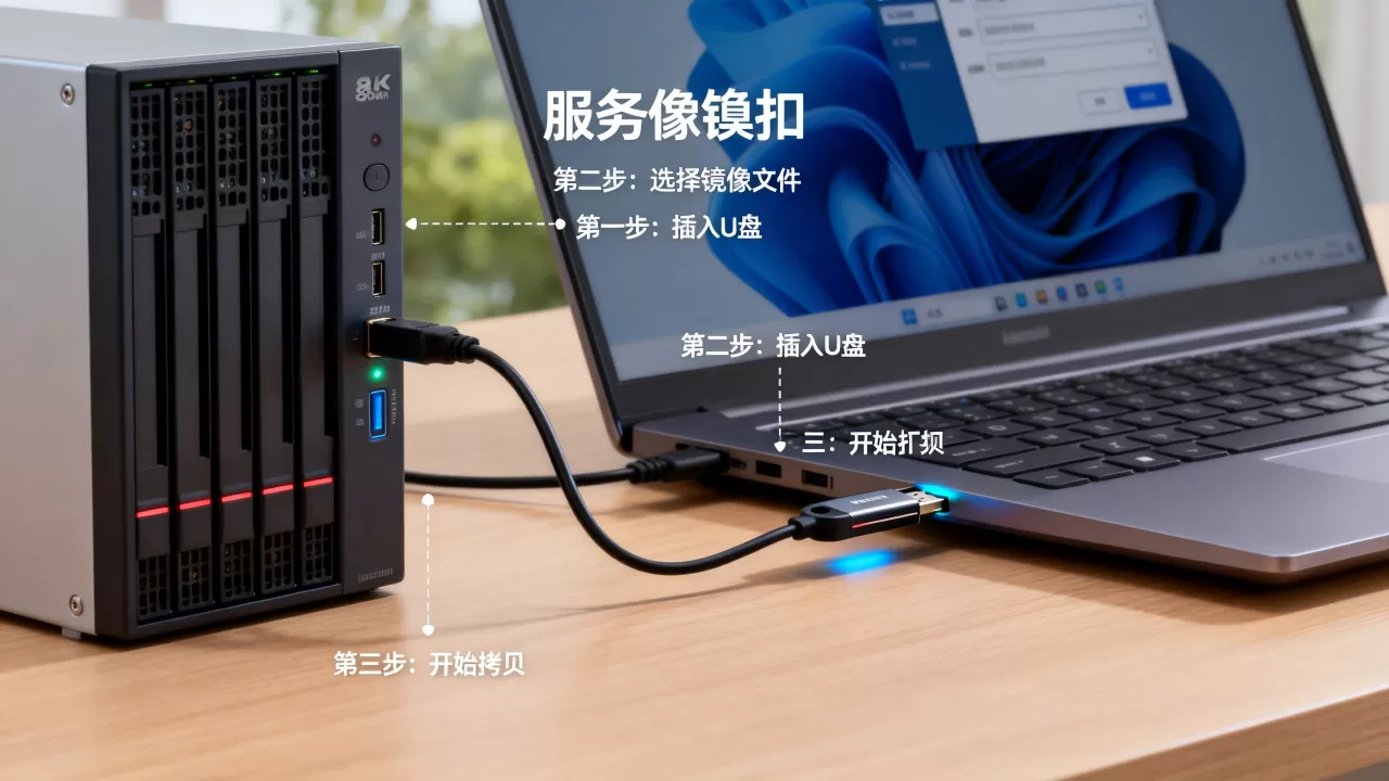 服务器镜像怎么拷贝到U盘,具体步骤是什么? 服务器镜像怎么拷贝到U盘,具体步骤是什么?