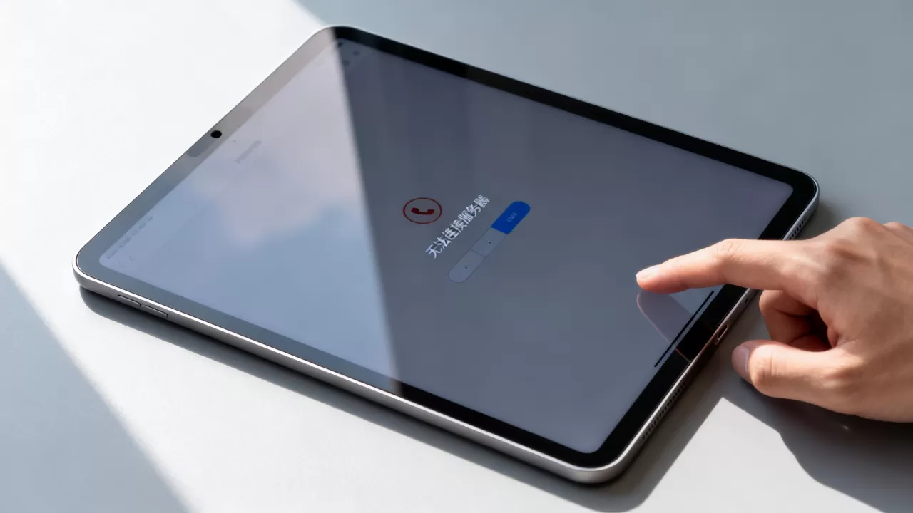 iPad连接不上服务器出错怎么办,是什么原因? iPad连接不上服务器出错怎么办,是什么原因?