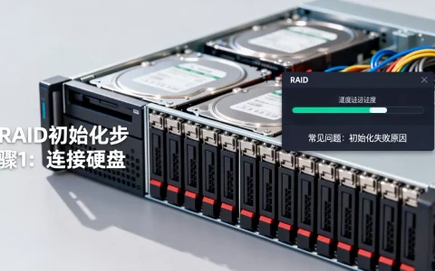 新服务器RAID初始化怎么操作，常见问题有哪些？