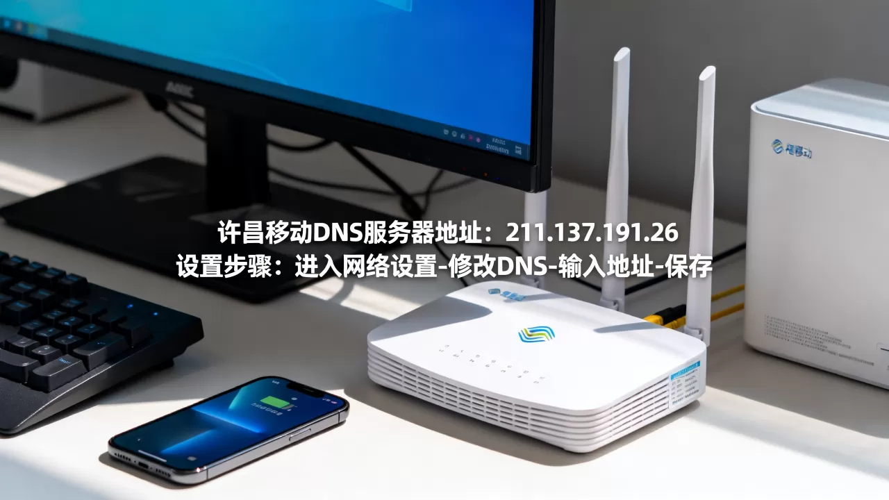 许昌移动DNS服务器地址是什么,怎么设置? 许昌移动DNS服务器地址是什么,怎么设置?
