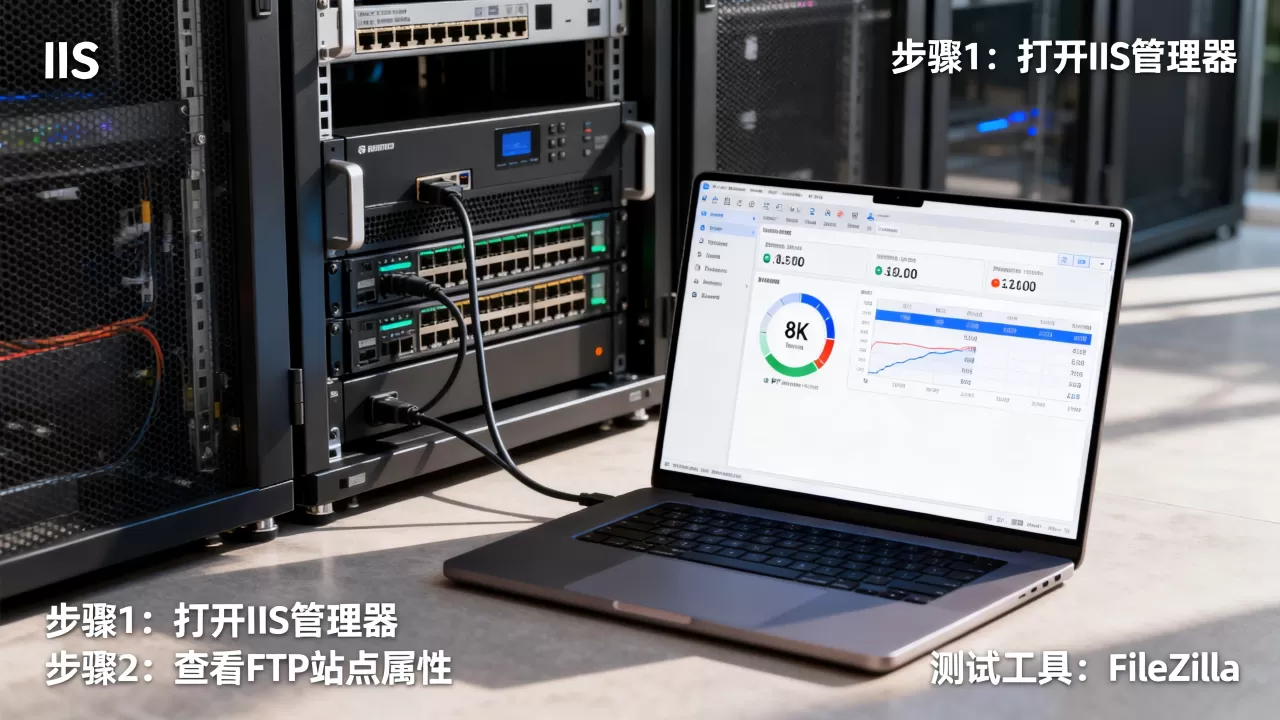 怎么查看IIS上FTP服务器的传输速度,用什么工具测试? 怎么查看IIS上FTP服务器的传输速度,用什么工具测试?