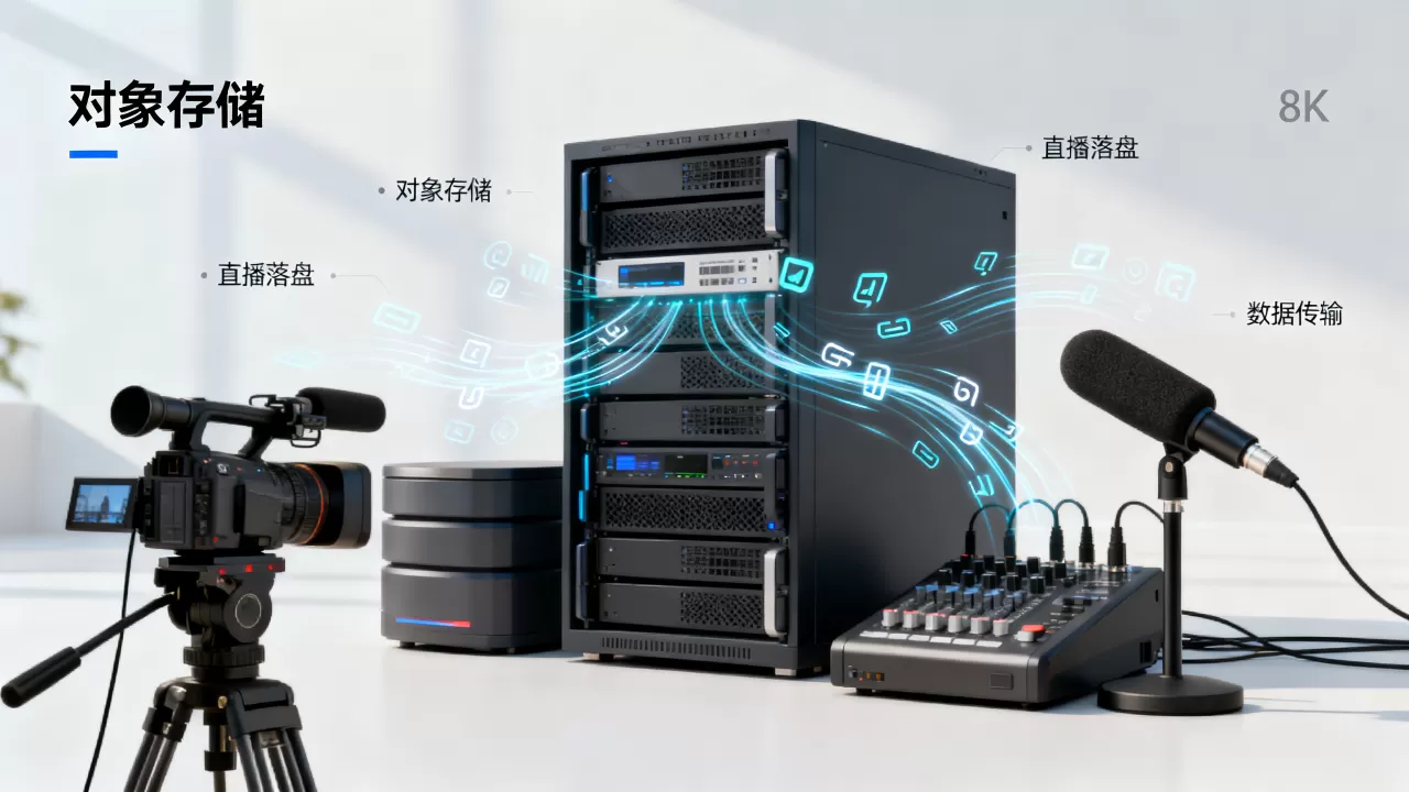 对象存储作为直播落盘介质可行吗,有哪些优缺点? 对象存储作为直播落盘介质可行吗,有哪些优缺点?