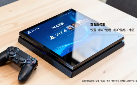 PS4怎么查看自己服务器？,国服还是港服怎么选？