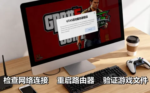 gta5启动一直提示服务器错误怎么解决，原因是什么？