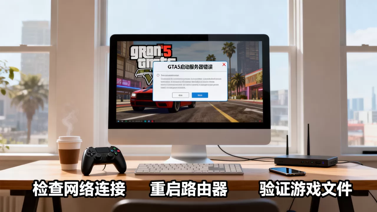 gta5启动一直提示服务器错误怎么解决,原因是什么? gta5启动一直提示服务器错误怎么解决,原因是什么?