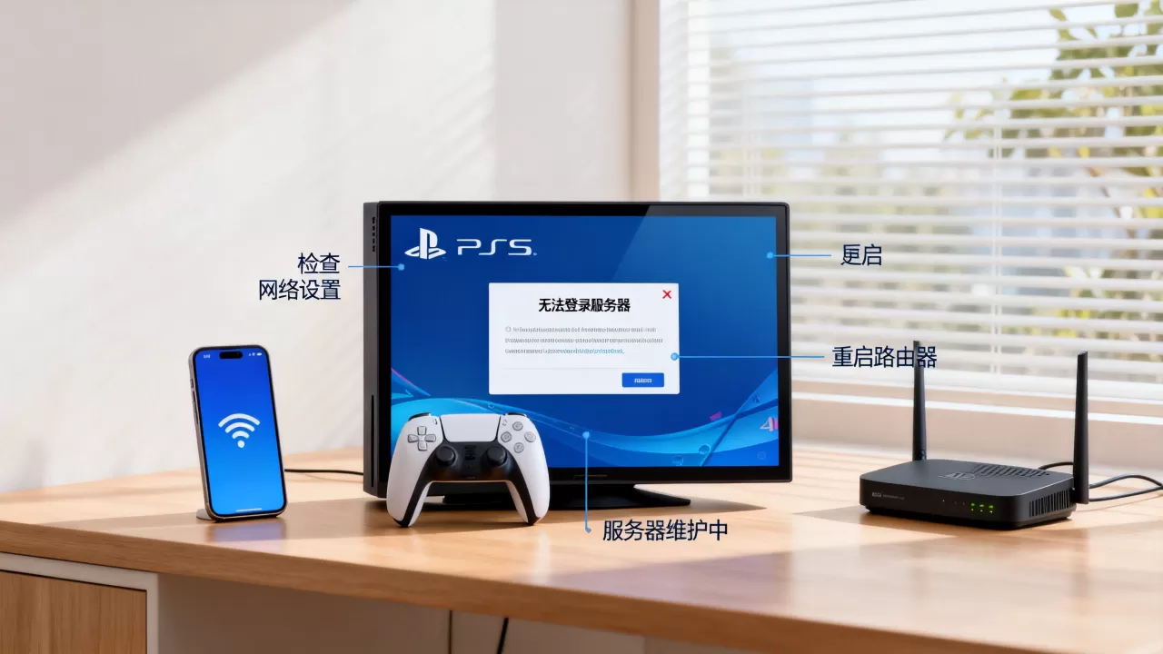 ps游戏机显示无法登录服务器怎么解决,常见原因及修复方法 ps游戏机显示无法登录服务器怎么解决,常见原因及修复方法
