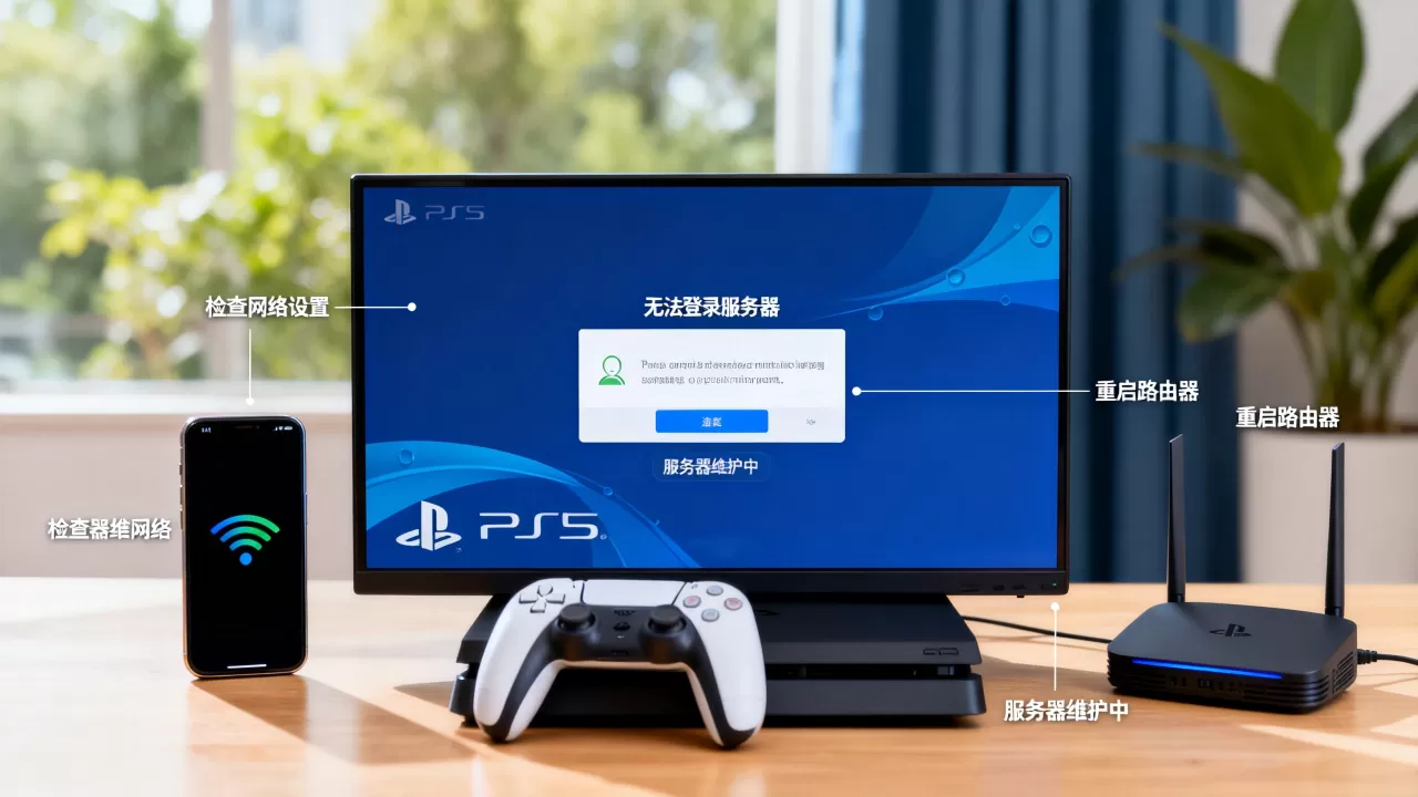 ps游戏机显示无法登录服务器怎么解决,常见原因及修复方法 ps游戏机显示无法登录服务器怎么解决,常见原因及修复方法