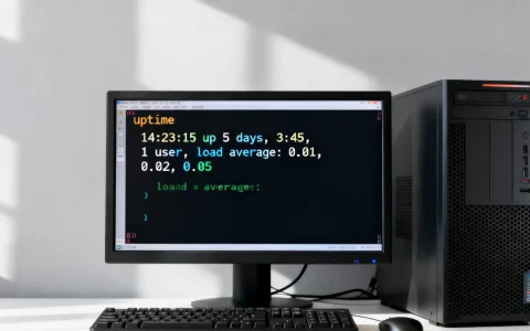 怎么查看linux服务器运行多久，uptime命令怎么用？