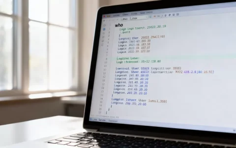 linux服务器怎么查看当前登录用户数，如何统计在线用户？