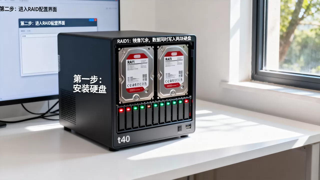 t40服务器怎么做raid1,raid1是什么意思 t40服务器怎么做raid1,raid1是什么意思