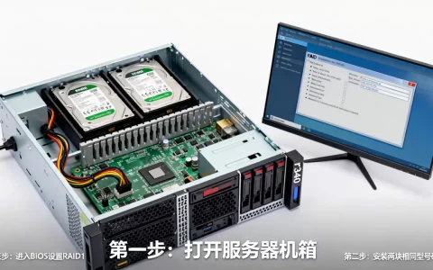 r340服务器如何做RAID1，详细步骤有哪些？