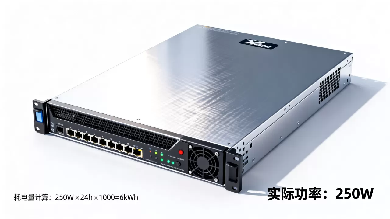一台三型服务器实际功率多少w,耗电量怎么计算 一台三型服务器实际功率多少w,耗电量怎么计算