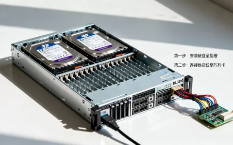 HP DL380 G10服务器阵列如何摆放，磁盘阵列配置教程？