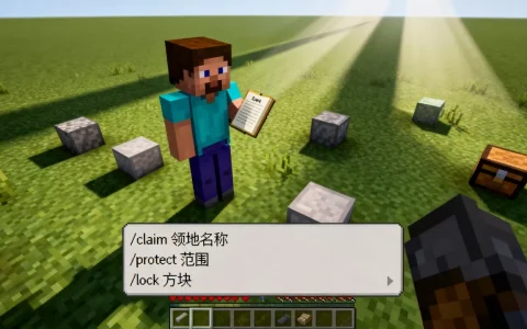 MC服务器怎么让创造也拆不成方块，保护领地指令有哪些？