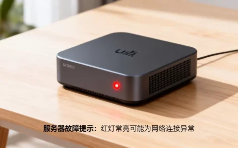 u点家庭服务器闪红灯是怎么回事,红灯一直亮怎么解决