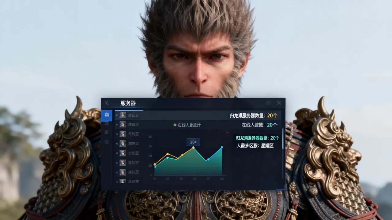 归龙潮一共有多少个服务器,哪个区服人最多? 归龙潮一共有多少个服务器,哪个区服人最多?