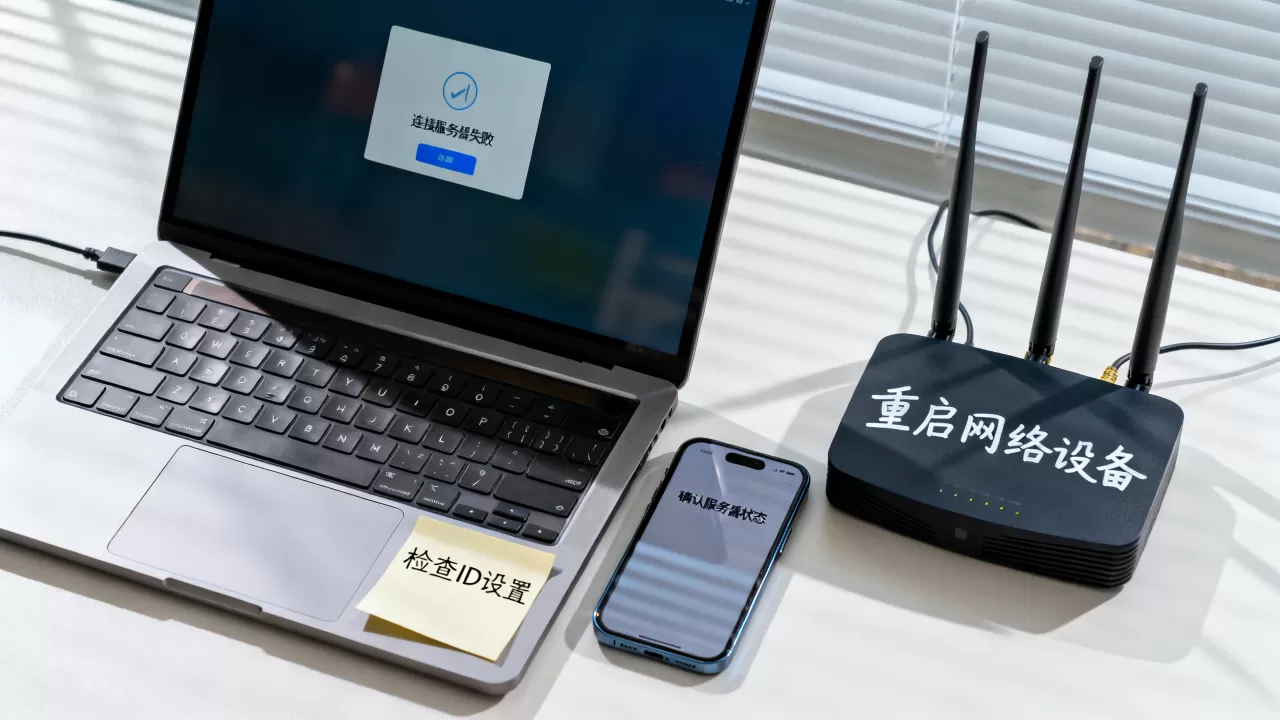 更新ID设置后连接不了服务器怎么办,连接失败是什么原因? 更新ID设置后连接不了服务器怎么办,连接失败是什么原因?