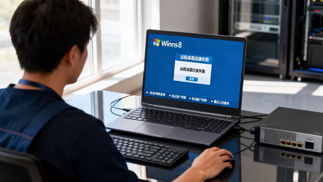 win8服务器登录失败咋办,远程桌面连接不上如何解决? win8服务器登录失败咋办,远程桌面连接不上如何解决?