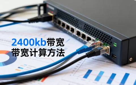 服务器2400kb能带多少带宽，服务器带宽怎么计算才够用？