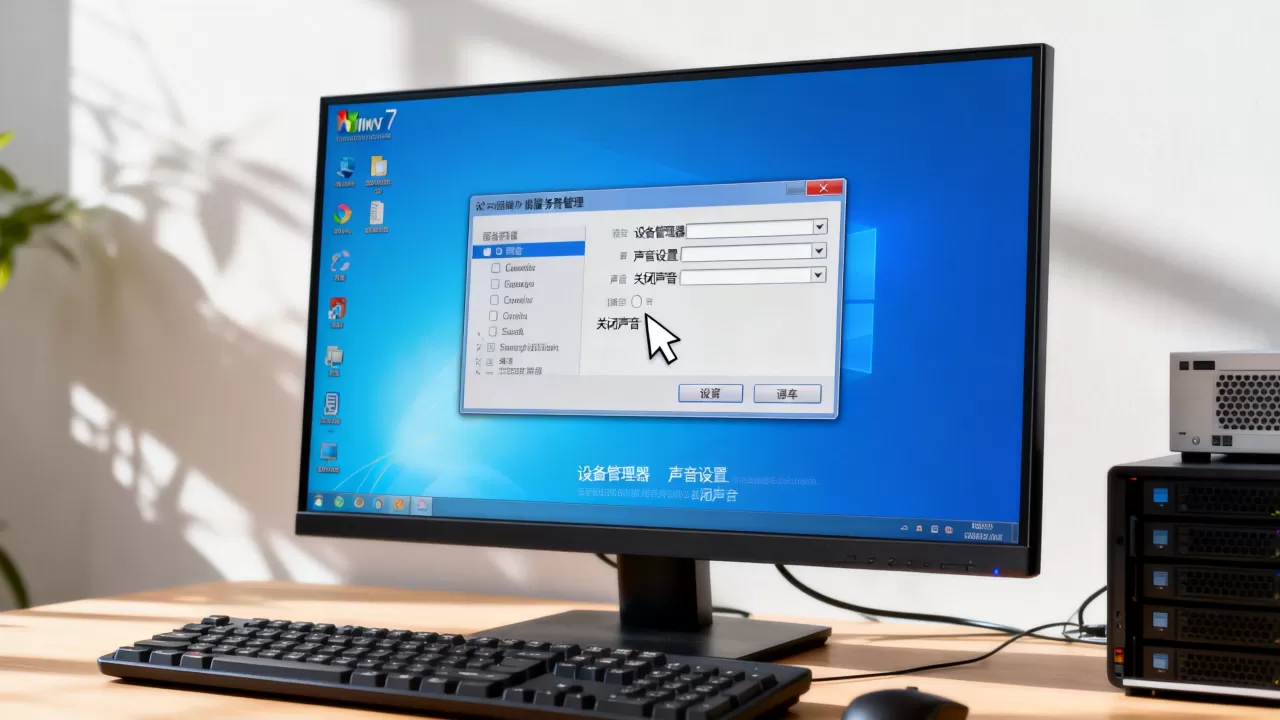 Win7服务器管理怎么关声音?win7服务器声音如何关闭 Win7服务器管理怎么关声音?win7服务器声音如何关闭