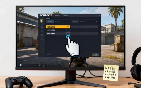 CSGO2南北服务器怎么换，CSGO2国服服务器怎么选？