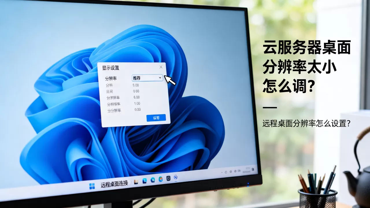 云服务器桌面分辨率太小怎么调?,远程桌面分辨率怎么设置? 云服务器桌面分辨率太小怎么调?,远程桌面分辨率怎么设置?