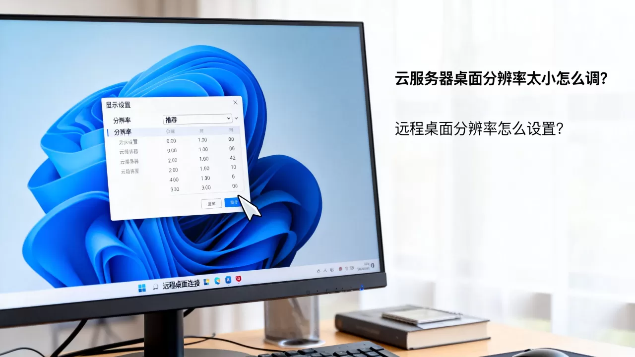 云服务器桌面分辨率太小怎么调?,远程桌面分辨率怎么设置? 云服务器桌面分辨率太小怎么调?,远程桌面分辨率怎么设置?