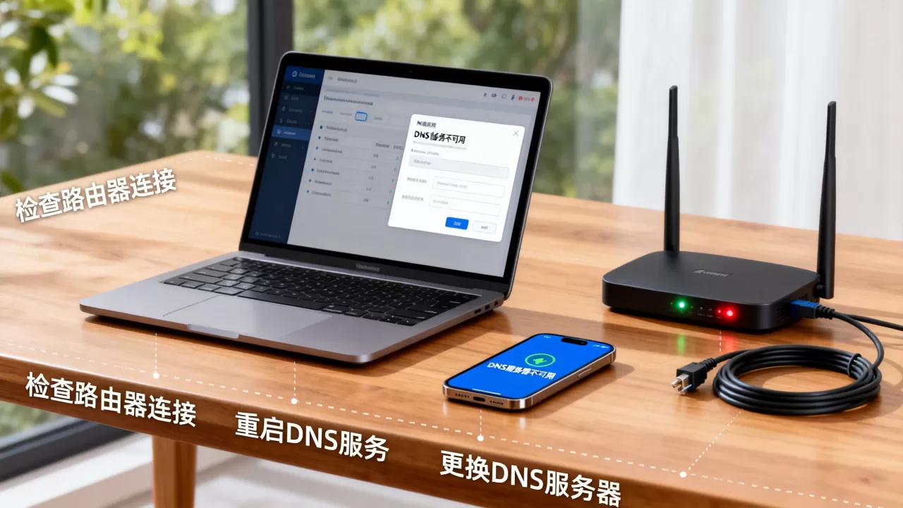 DNS服务器不可用怎么办,网络连接故障排查技巧 DNS服务器不可用怎么办,网络连接故障排查技巧