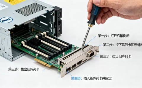戴尔r820服务器阵列卡如何拆卸，安装教程是什么？