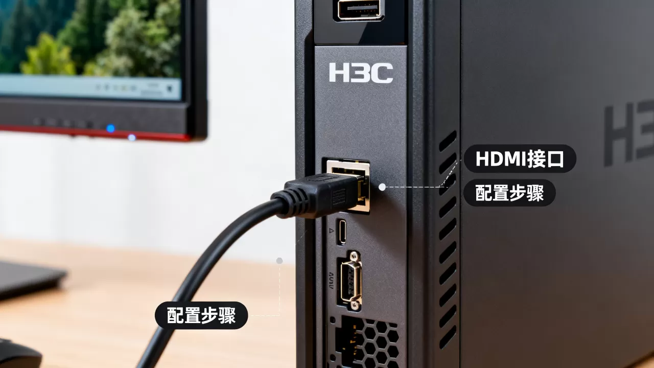 H3C服务器HDMI口如何配置,服务器HDMI接口有什么用 H3C服务器HDMI口如何配置,服务器HDMI接口有什么用