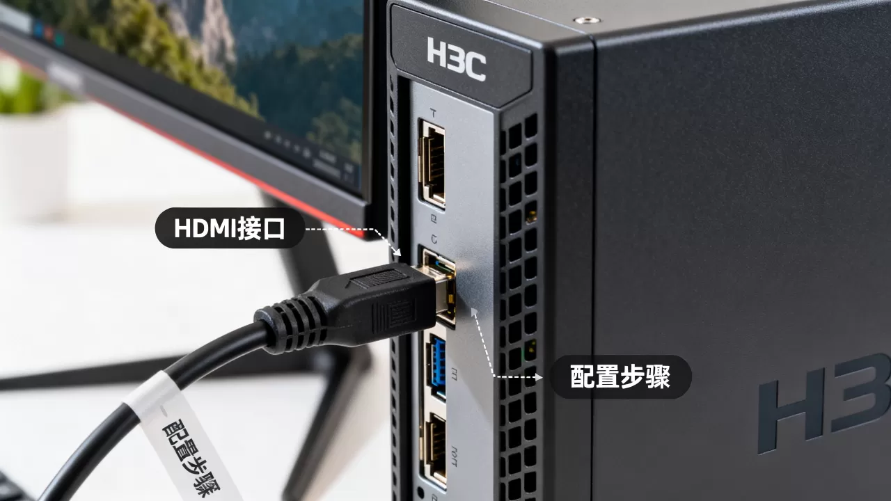 H3C服务器HDMI口如何配置,服务器HDMI接口有什么用 H3C服务器HDMI口如何配置,服务器HDMI接口有什么用