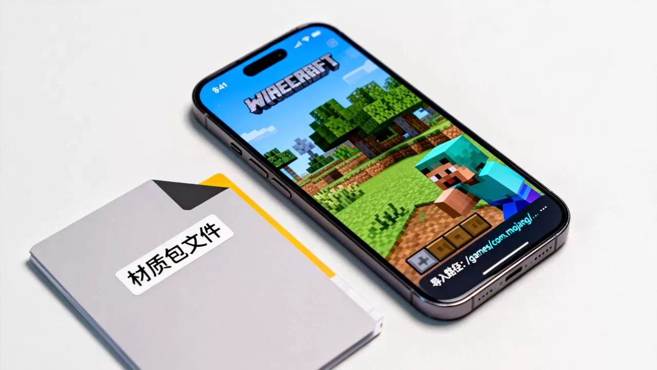 MC手游服务器怎么装材质包?,我的世界手机版材质包怎么导入? MC手游服务器怎么装材质包?,我的世界手机版材质包怎么导入?