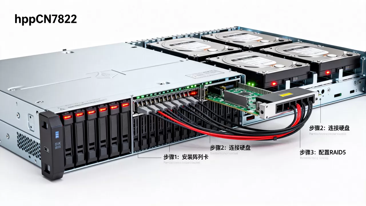 hpcn7812服务器怎么做raid5,阵列卡配置步骤 hpcn7812服务器怎么做raid5,阵列卡配置步骤