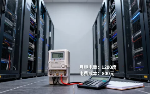 服务器常开一月耗电多少，电费成本怎么算？